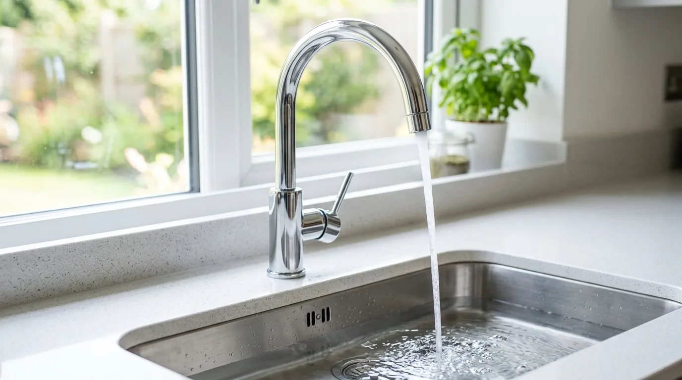 Local Plumbing Master Pros same day plumber fixing a faucet in Middlefield, OH